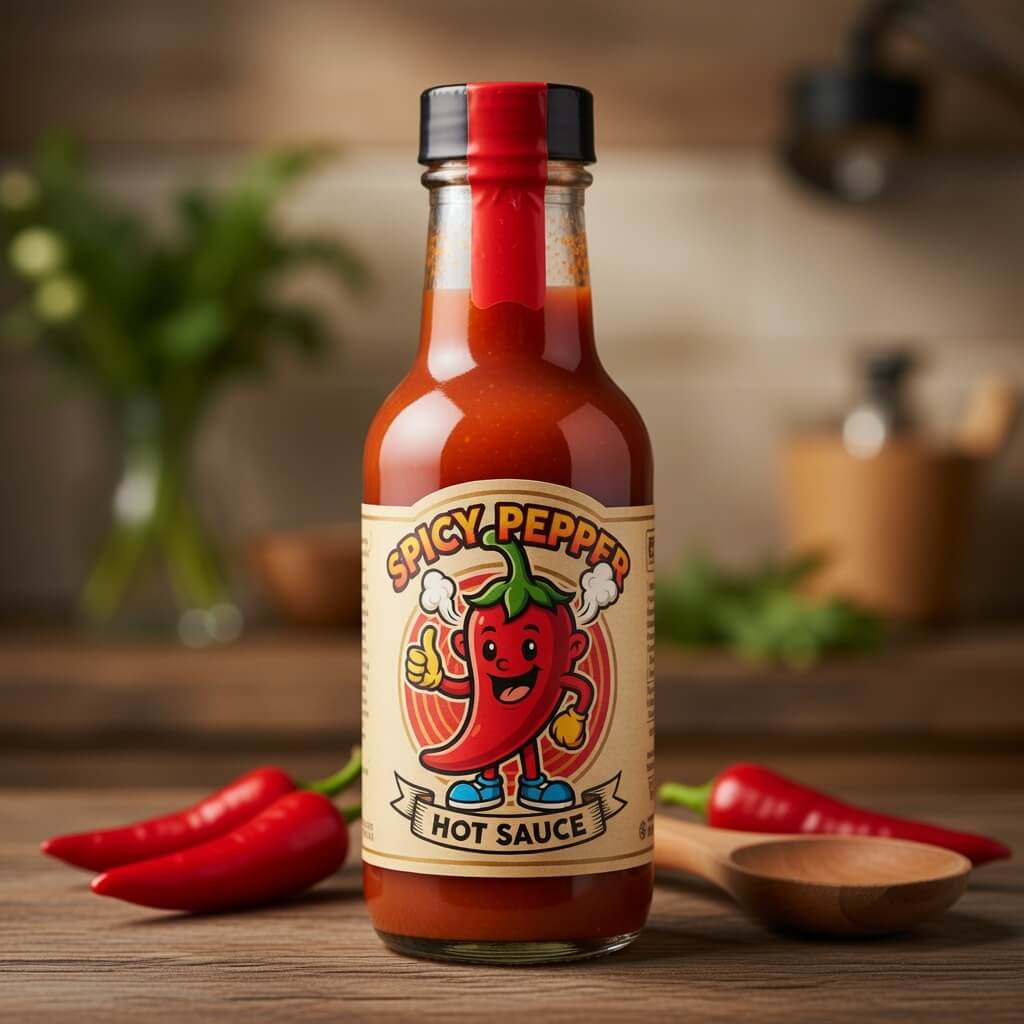 Misa Kupisa Hot Sauce Bottle